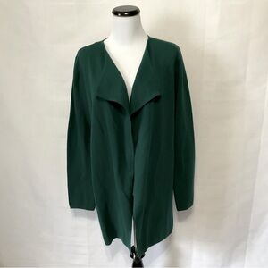 Vince Camuto waterfall open front cardigan 100% Cotton, size medium NWT